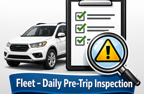 Daily Pre-Trip Inspection Webform